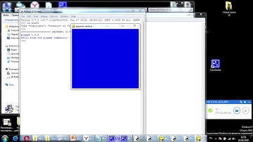 Видеоурок по информатике для 9 класса "Создание фона и персонажа в Python"