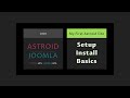 Part 1: Getting Started with Joomla &amp; Astroid Basics | Beginners