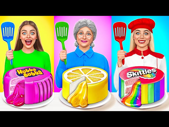 Me vs Grandma Cooking Challenge | Edible Battle by Multi DO Smile class=