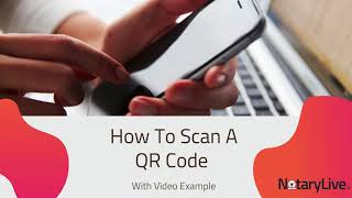 How To Scan A QR Code