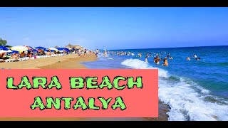 Antalya Lara Beach Turkey | Deniz, kumsal, plaj ( sea, beach) Resimi