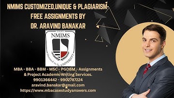 NMIMS Organizational Behavior Assignments