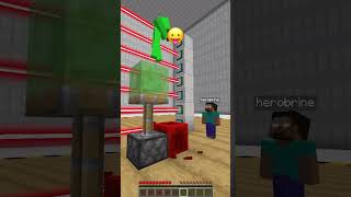 Burning Laser Jump Challenge vs Monster School Gym #shorts #meme #minecraft