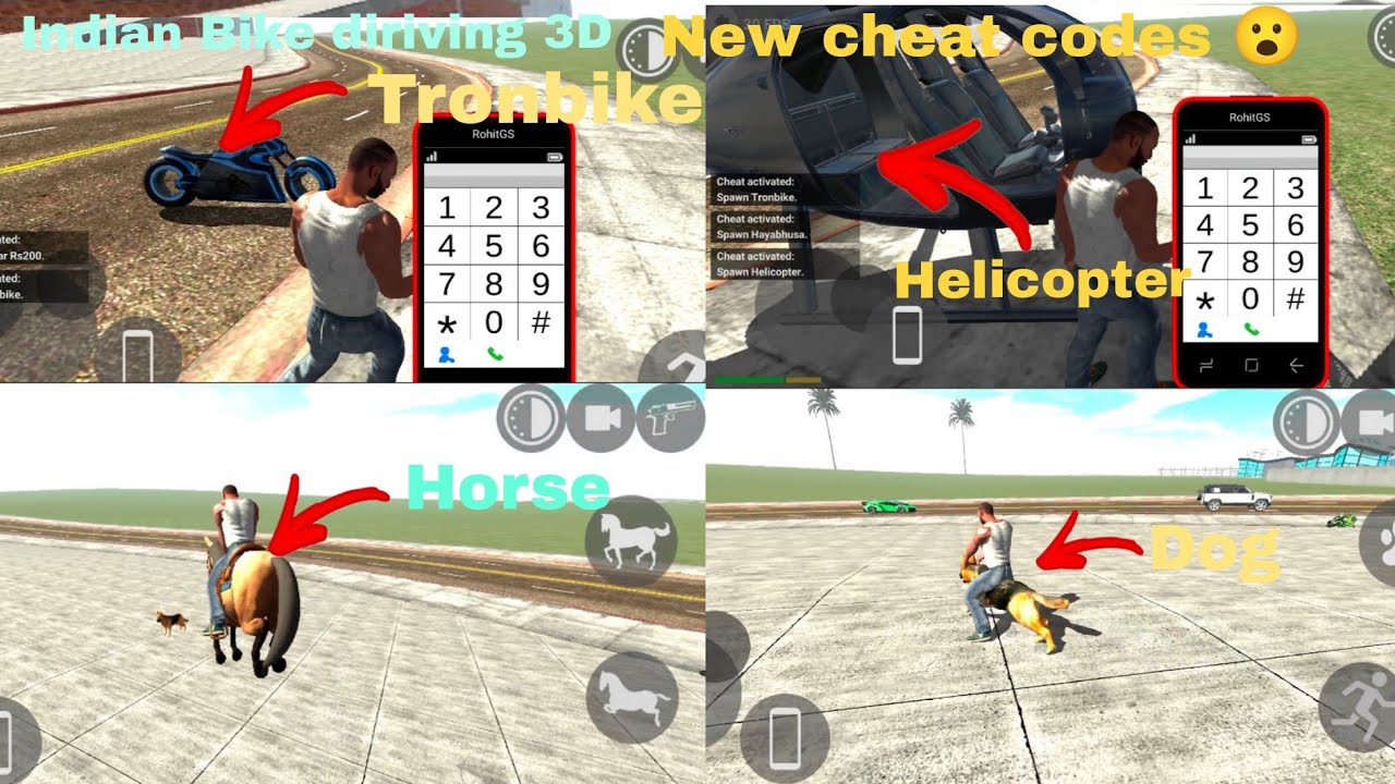 Indian Bike Driving 3D New 2025 cheat codes 😮 - YouTube