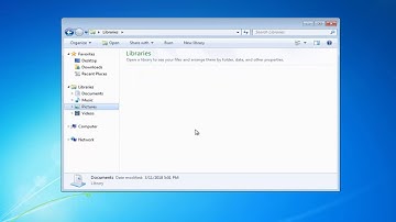 Cannot Open or Access Windows 7/8 Libraries FIX [Tutorial]