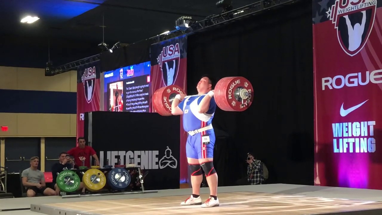 226kg / 497lb Clean and Jerk - Masahiro Nonaka (Japan 109kg+)