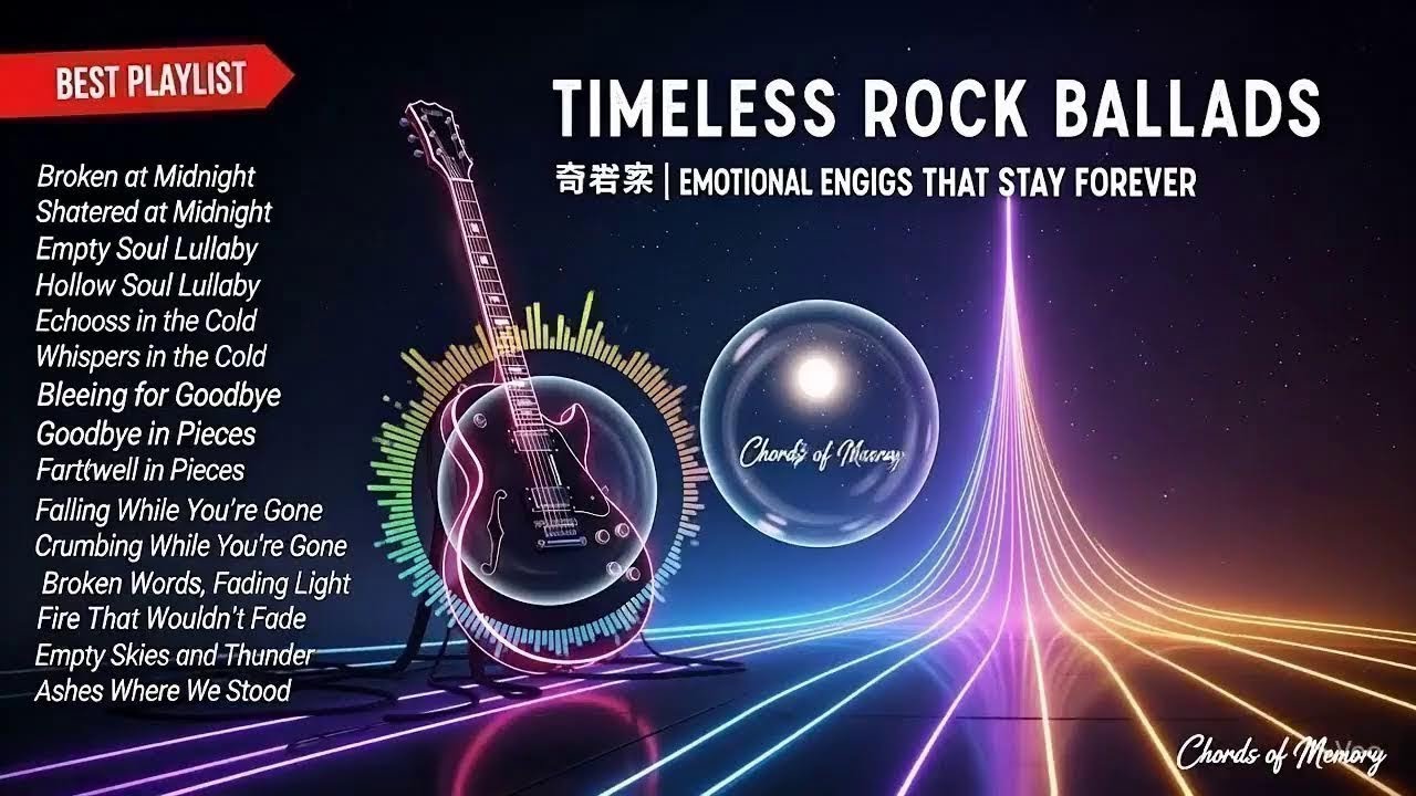 Silent Storm | Timeless Rock Ballads for Nights of Endless Tears 🌧️🎸