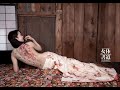 女体書道 model:さや「しだれ桜と伊勢物語」Body Painting