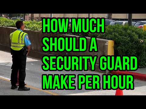 วีดีโอ: พนักงานของ Securitas ทำรายได้เท่าไหร่?