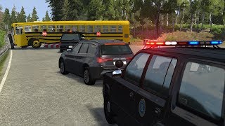 Police Motorcade Attacks 4 | BeamNG.drive