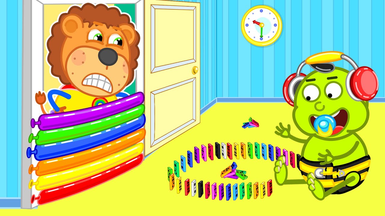 Lion Family на русском - Маша и Леопольд. Преграда - Мультик для детей