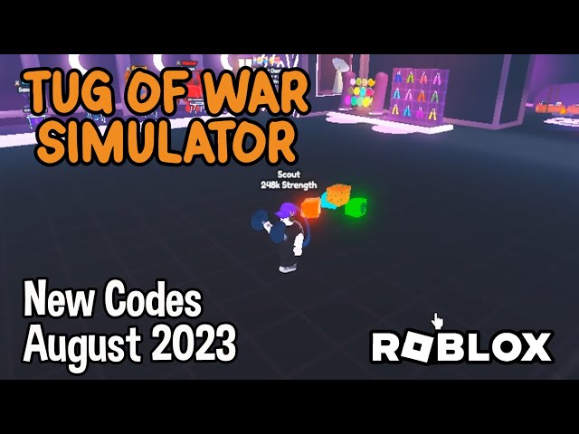 Tug of War Simulator Codes (December 2023) - Touch, Tap, Play