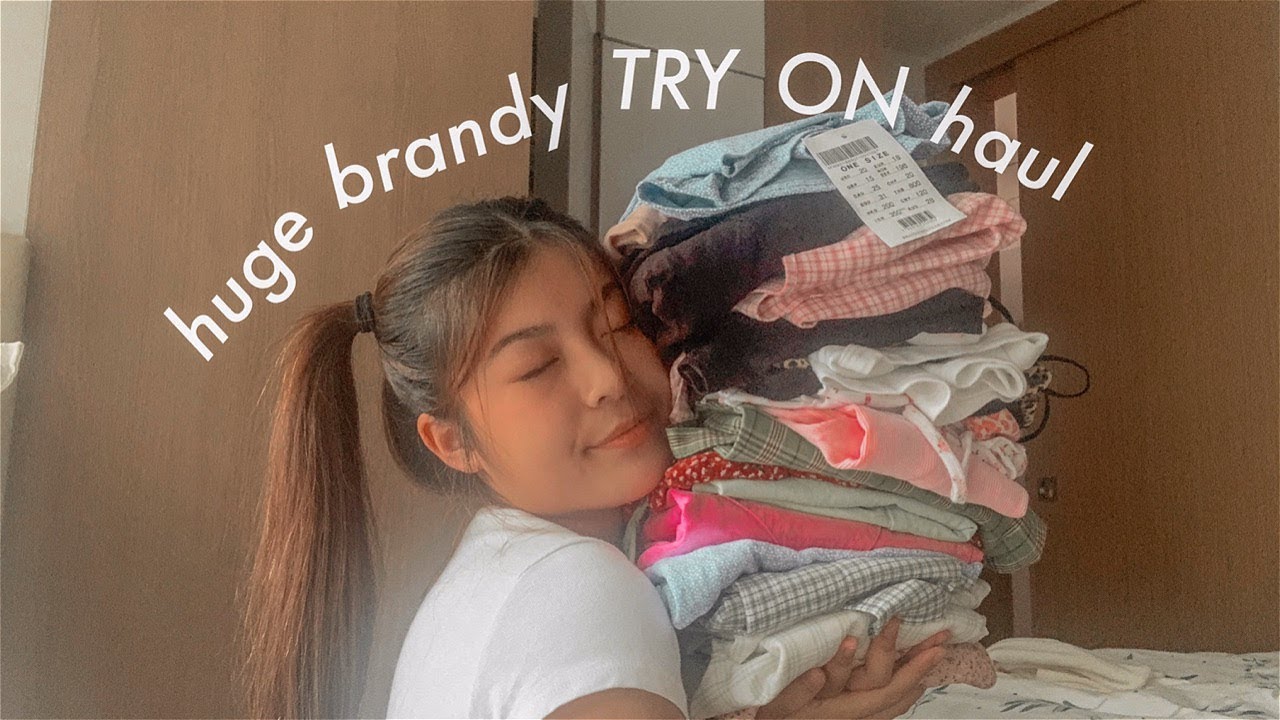 Huge Brandy Melville Try On Haul Youtube