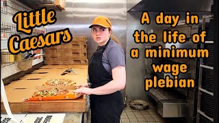 what a morning shift at LITTLE CAESARS is likeπ