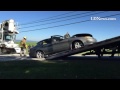 Lefflers tow truck clearing car on Rte 934 at Clear Springs Road in North Annville #lebco911