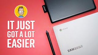 Can you Draw On A Chromebook? (Testing One by Wacom and XP-Pen Deco)