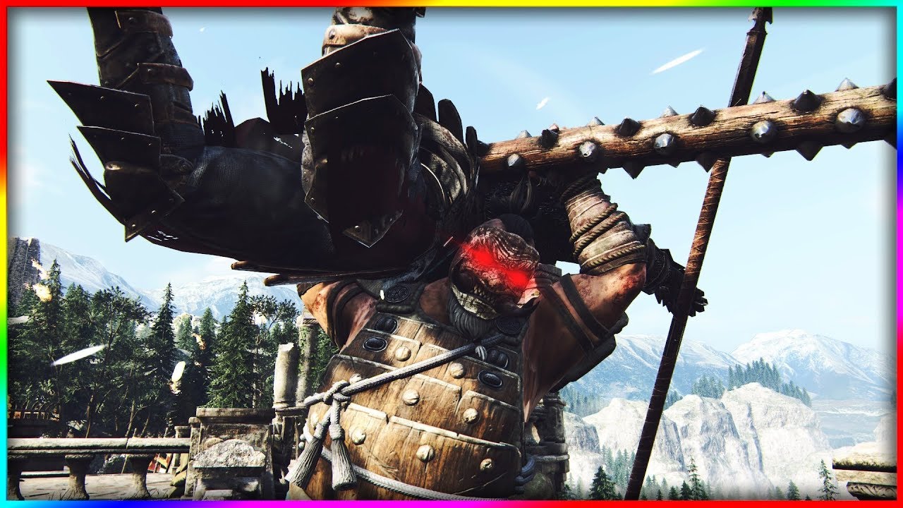 Squeezing the Life Out of a Lawbringer For Honor Shugoki Duels YouTube