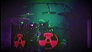 Nick Menza (megadeth) Drum Cam Compilation - Clash of the Titan Performance - October 14, 1990