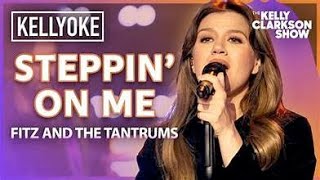 Kelly Clarkson Covers 'Steppin' On Me ' By The Tantrums l Kellyoke