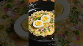 Ultimate Cheesy Egg Omelette #shorts #ytshorts  #EggRecipe #Omelette #BreakfastIdeas