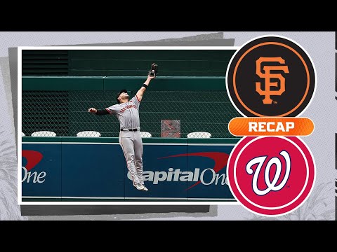 Giants vs. Nationals Game Highlights (8/8/24) | MLB Highlights