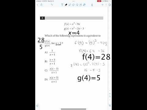 SAT Practice Test #8 -- Math Section Explained - YouTube
