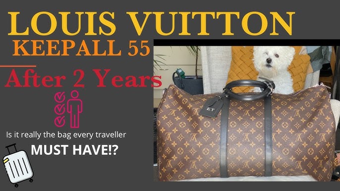 Louis Vuitton RARE Keepall 55 Waterproof Bandouliere