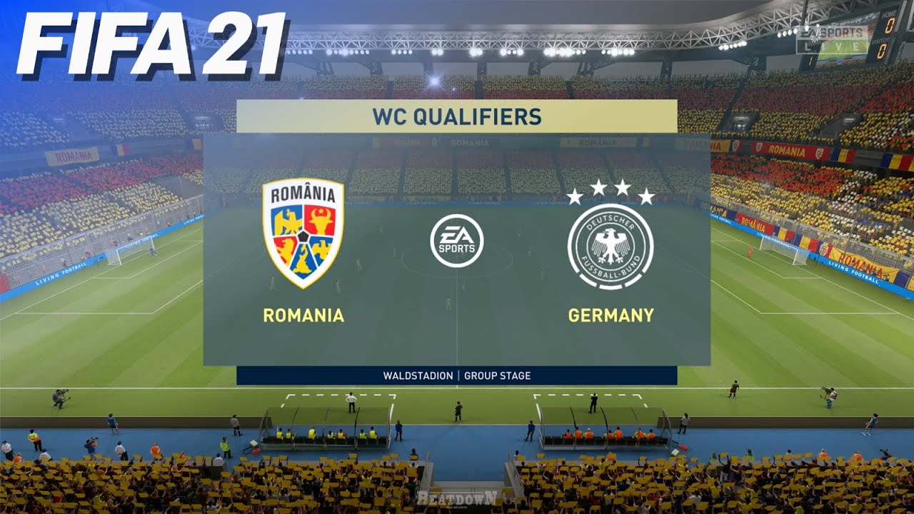 FIFA 21 - Romania vs. Germany | WC Qualifiers