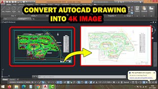 How to Create a High-Resolution 4K Image from AutoCAD