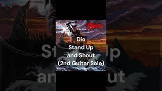 Dio - Stand Up and Shout (2nd Guitar Solo) #shorts