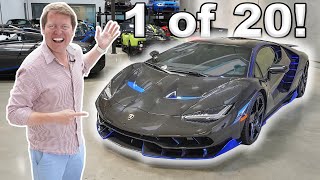 UNLEASHING My Friend's LAMBORGHINI CENTENARIO!