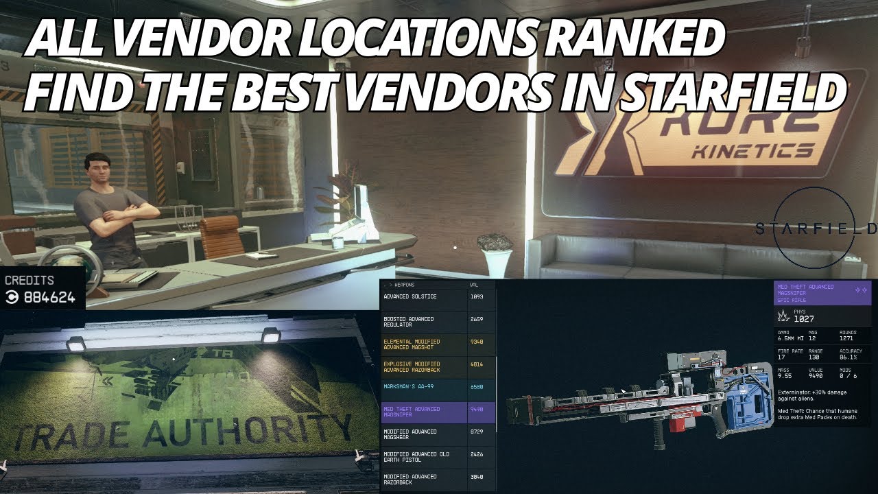 All Vendor Locations Ranked in Starfield