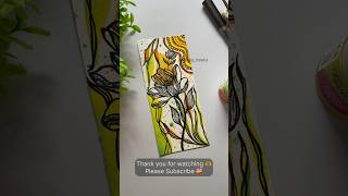 Satisfying boho art ππ±β¨ #art #boho #diy #bookmark #flowers #shorts #trending #viral #tutorial