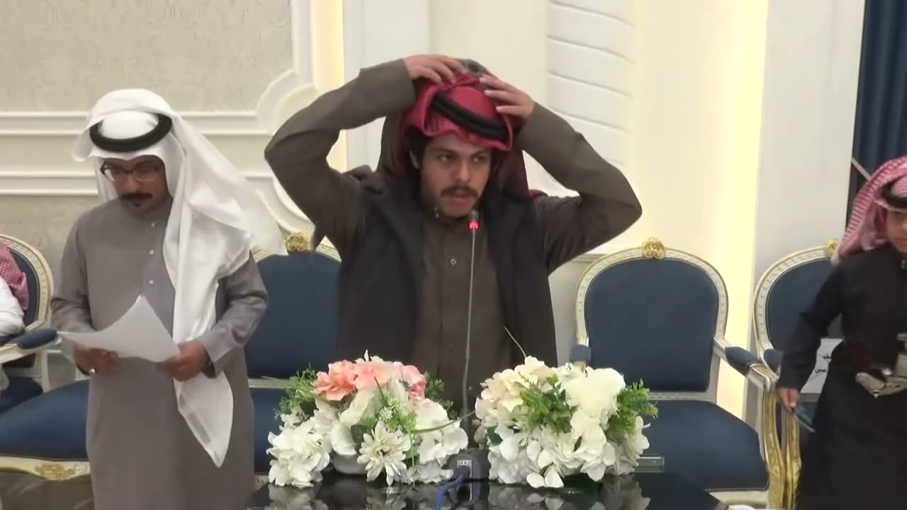 قصيدة الشاعر / عبدالله بن شيبان ابن بويريد         في حفل طلال بن بدر ابن بويريد