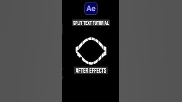 Easy Split Text Animation Tutorial in After Effects
