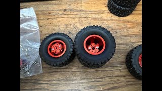 Tires and Wheels, Aluminum Alloy + Rubber RC Car Tires and Wheels for WPL ~$22.50 (Amazon) 2022
