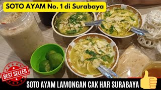 Soto Ayam Lamongan Cak Har - Legendaris & Terenak Di Surabaya #kuliner #makanenak #review #mantap
