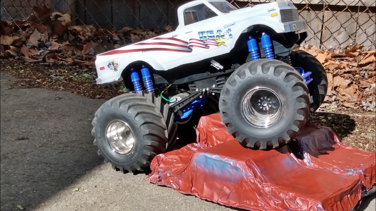 DIY RC Monster Truck Crush Cars YouTube