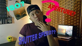 Learn Basic in Photography Setting for Beginners ISO,Shutter SpeedAperture (Tagalog) Part 1
