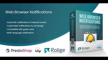 Web Browser Notifications Module for PrestaShop