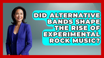 Did Alternative Bands Shape the Rise of Experimental Rock Music? | Alt Scene Guru News