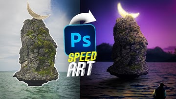 Lost Moon - Photoshop Manipulation | (Speed Art)