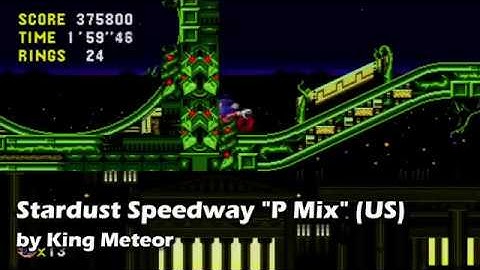 Sonic CD - Stardust Speedway "P Mix" (US) [Concept]