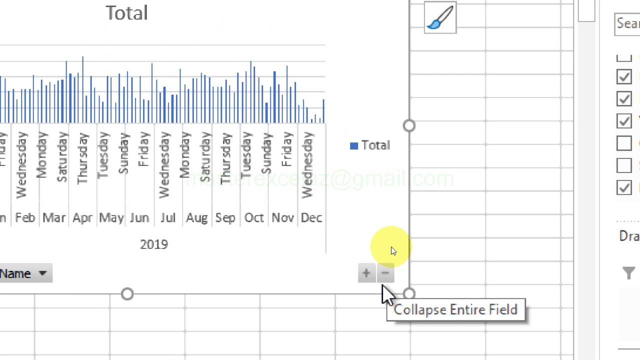 Excel Drill Down Pivot Chart