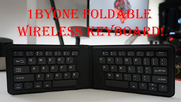 1byone Foldable Wireless Keyboard!