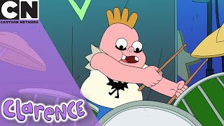 Clarence | Clarence The Rockstar! | Cartoon Network UK 🇬🇧