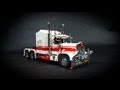 Lego Motorized Kenworth Road Train