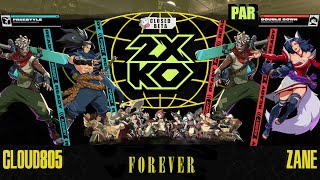 2XKO × Cloud805 «Yasuo × Ekko FS» vs PAR Zane «Ekko × Ahri DD» | High Level 2XKO Closed Beta
