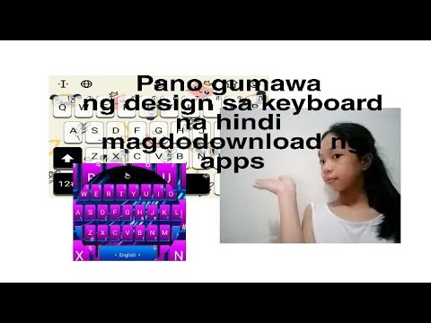 Video: Paano Gumawa Ng Isang Keyboard