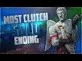 Most Clutch Solo Ending (How to Win) - Fortnite Battle Royale